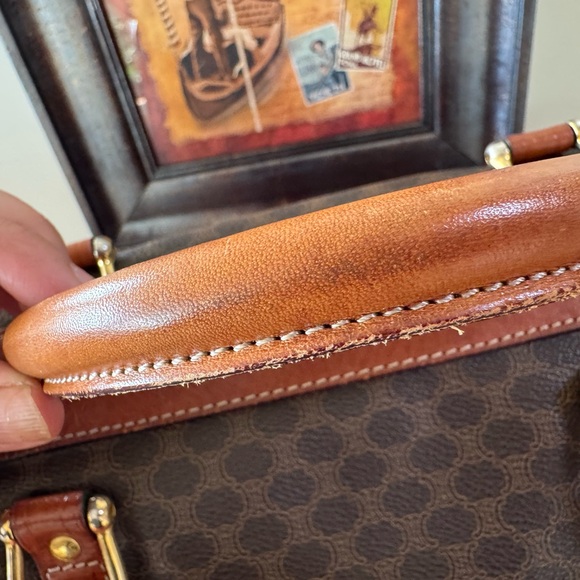 Celine handbag mini Boston macadam - Picture 10 of 15